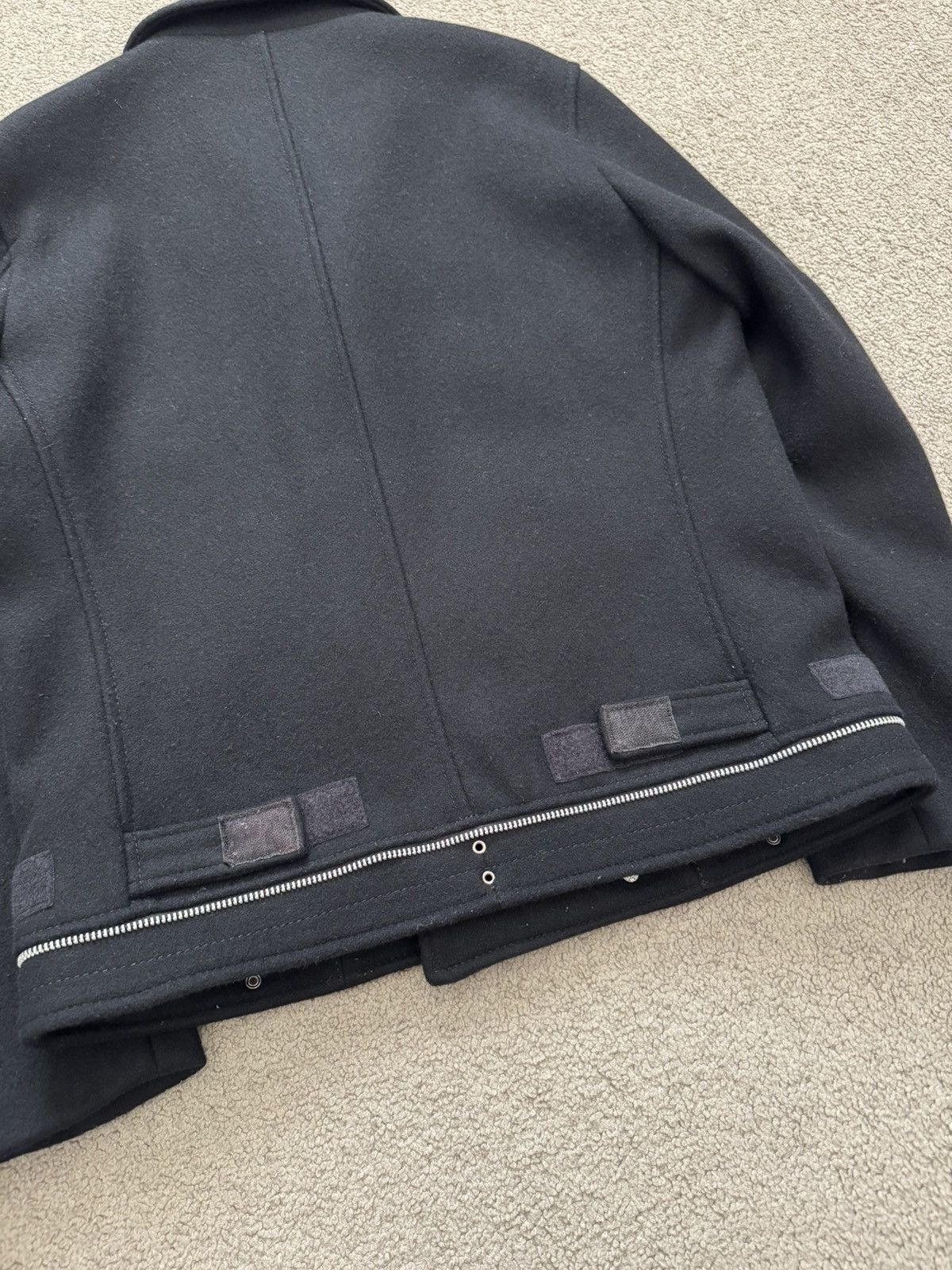 Undercover AW10 Undercover "Avakareta Life" Wool Patch Peacoat Size US M / EU 48-50 / 2 - 15 Thumbnail
