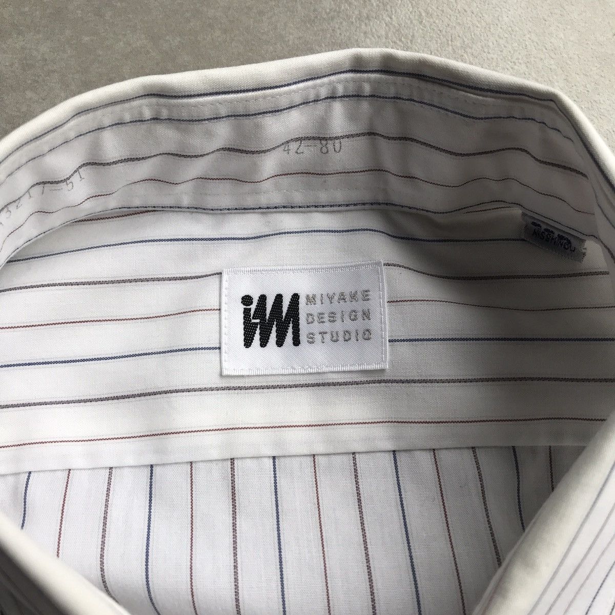 Issey Miyake Issey Miyake design Studio stripe shirt Size US M / EU 48-50 / 2 - 4 Thumbnail