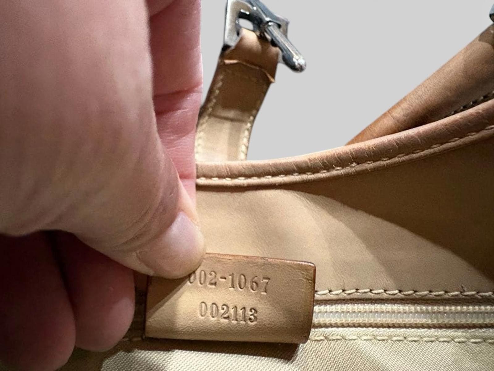 Gucci Gucci - Beige Monogram Canvas Shoulder Bag Size ONE SIZE - 9 Thumbnail