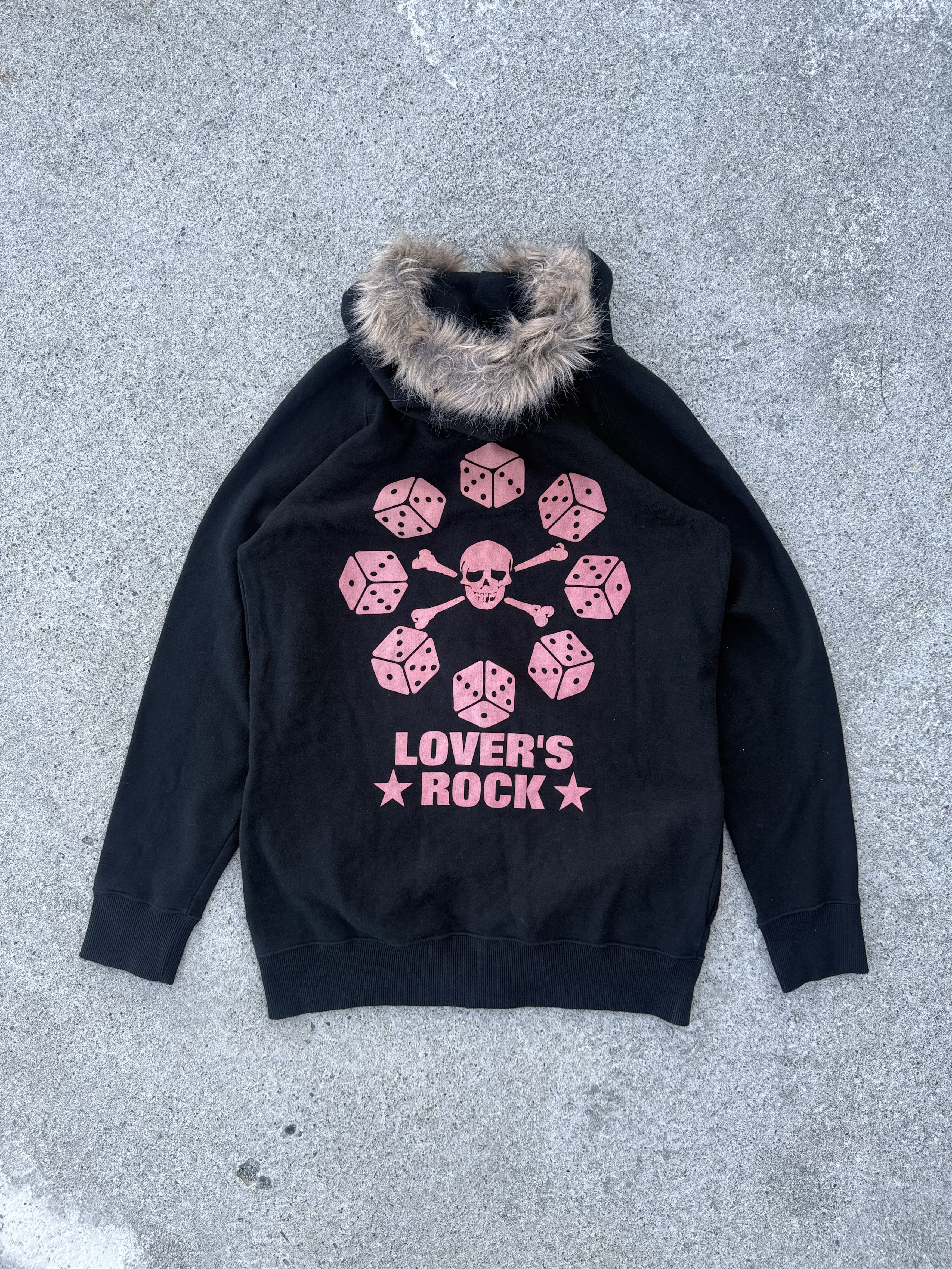 Super Lovers Super Lovers - Dice Punk Skull Fur Hoodie Size US M / EU 48-50 / 2 - 6 Thumbnail