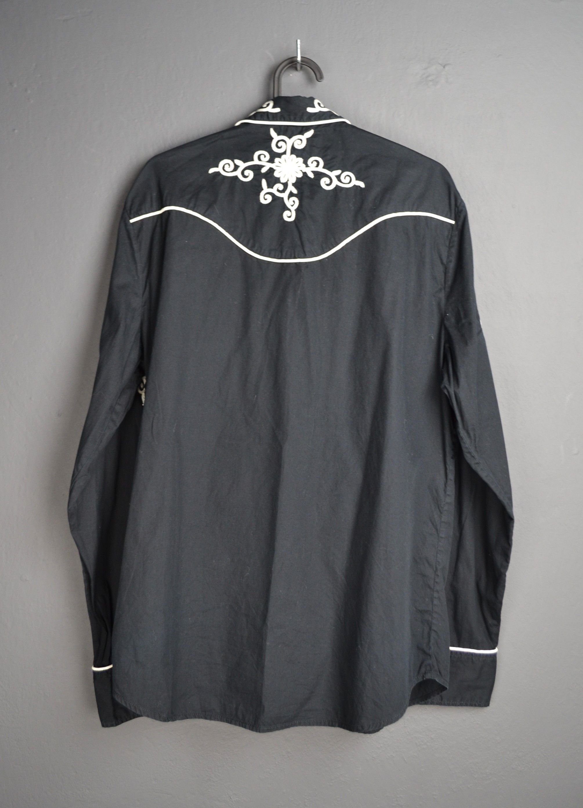 Denim & Supply Ralph Lauren Ralph Lauren Denim & Supply Rodeo Western Shirt Black M Size US M / EU 48-50 / 2 - 2 Thumbnail