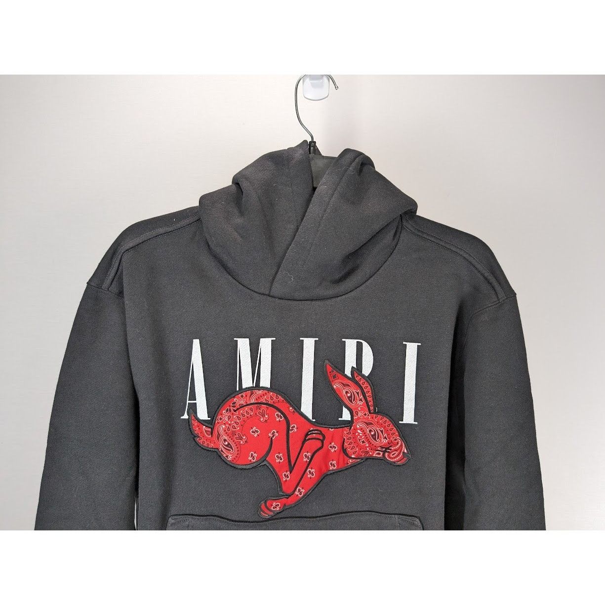 Amiri o1rshd1 CNY Rabbit Logo Hoodie in Black Size US L / EU 52-54 / 3 - 5 Thumbnail