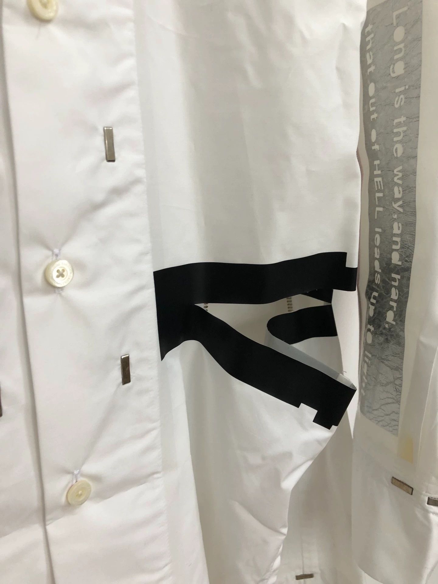 Takahiromiyashita The Soloist. TMTTS lightweight pullover shirt size 44 (O/S) sleeve spot Size US S / EU 44-46 / 1 - 4 Thumbnail