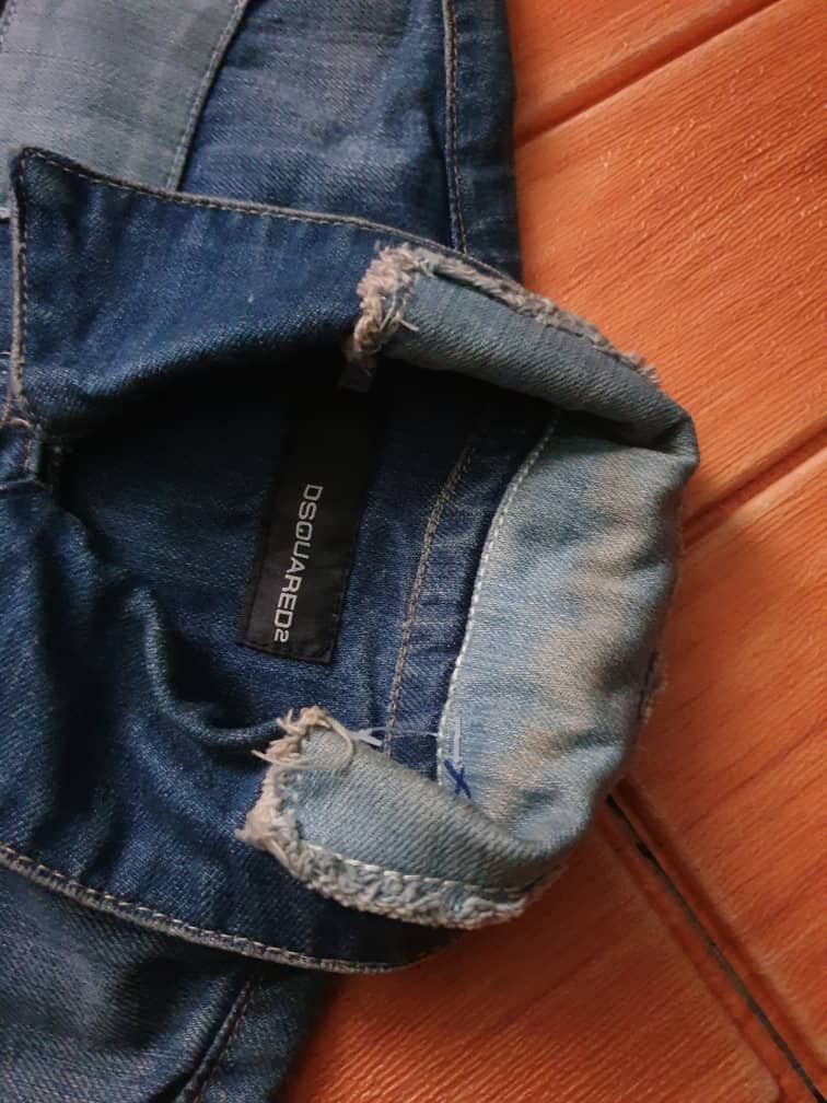 Dsquared2 Dsquared2 patchwork Japanese style denim jacket Size US M / EU 48-50 / 2 - 3 Thumbnail