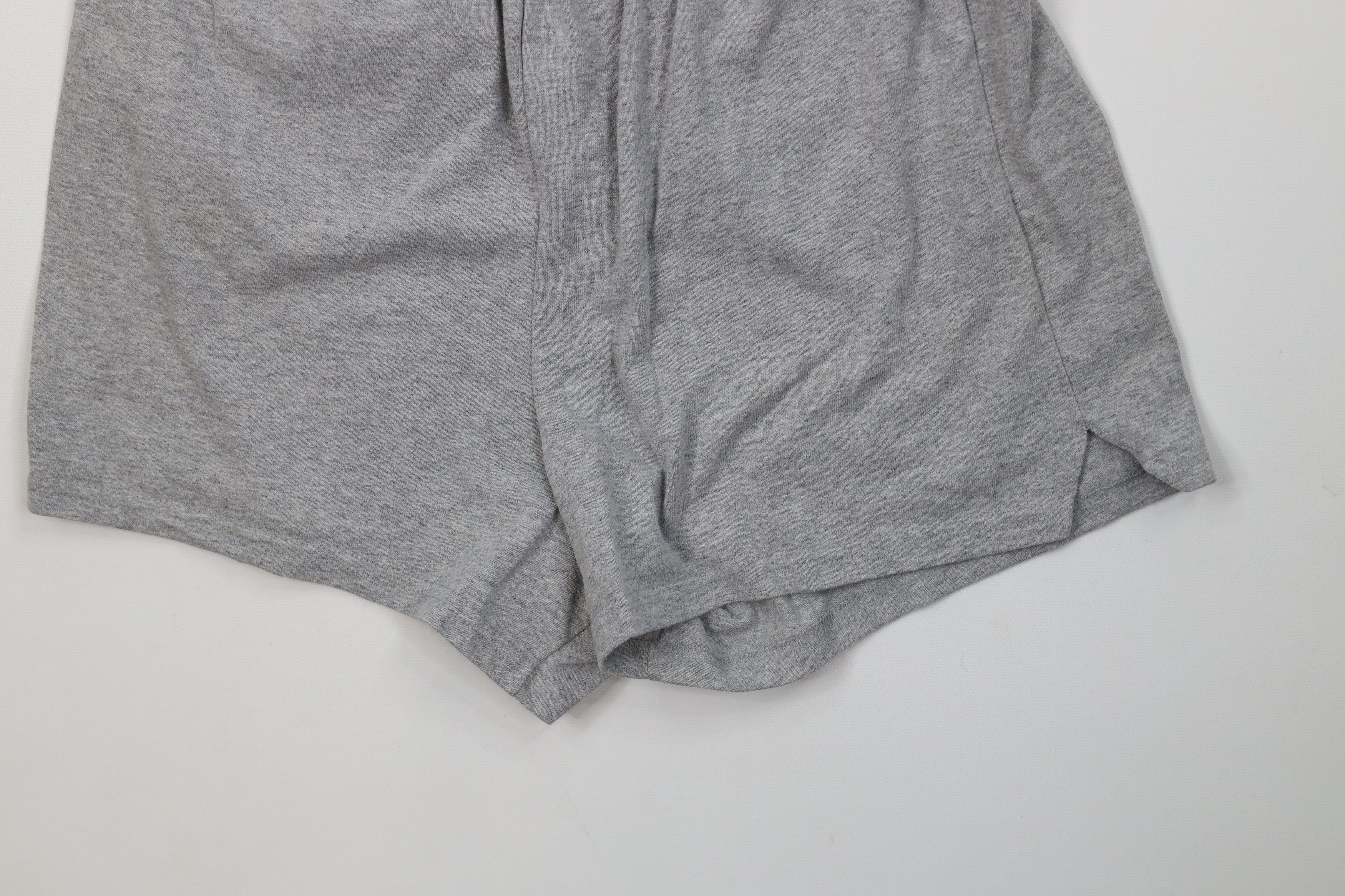 Vintage Vintage 90s Y2K Streetwear Hot Booty Shorts Heather Gray Size 26" / US 2 / IT 38 - 4 Thumbnail