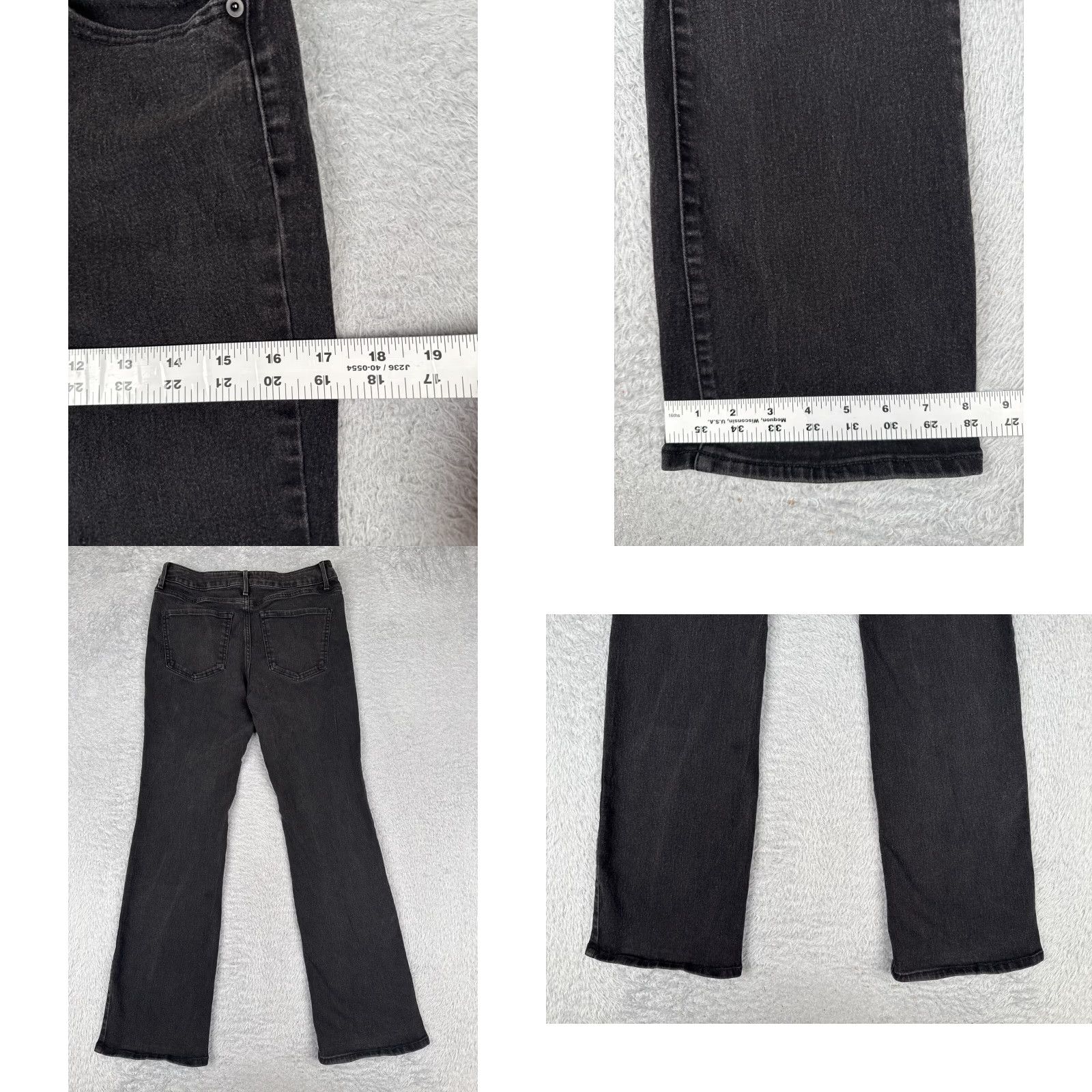 Vintage No Boundaries Jeans Juniors 11 Black Denim Bootcut Mid Rise Cotton Blend 28x29 Jeans Programs? Size 32" / US 10 / IT 46 - 9 Thumbnail