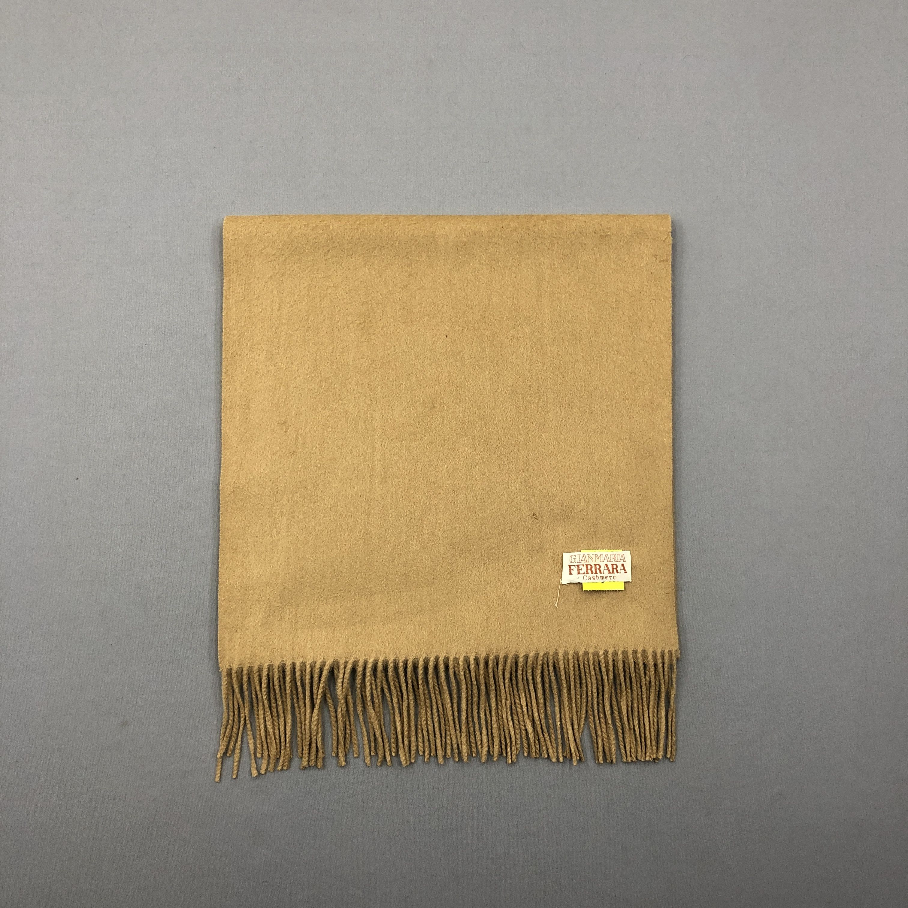 Japanese Brand Vintage Gianmara Ferrara Scarf Fringe Winter Fringe Scarves Size ONE SIZE - 2 Thumbnail