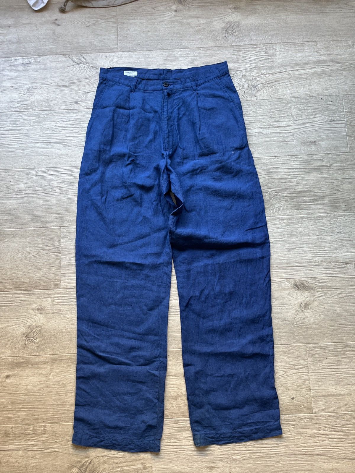 Dries Van Noten Dries van Noten Sample linen pants Size US 32 / EU 48 - 1 Thumbnail