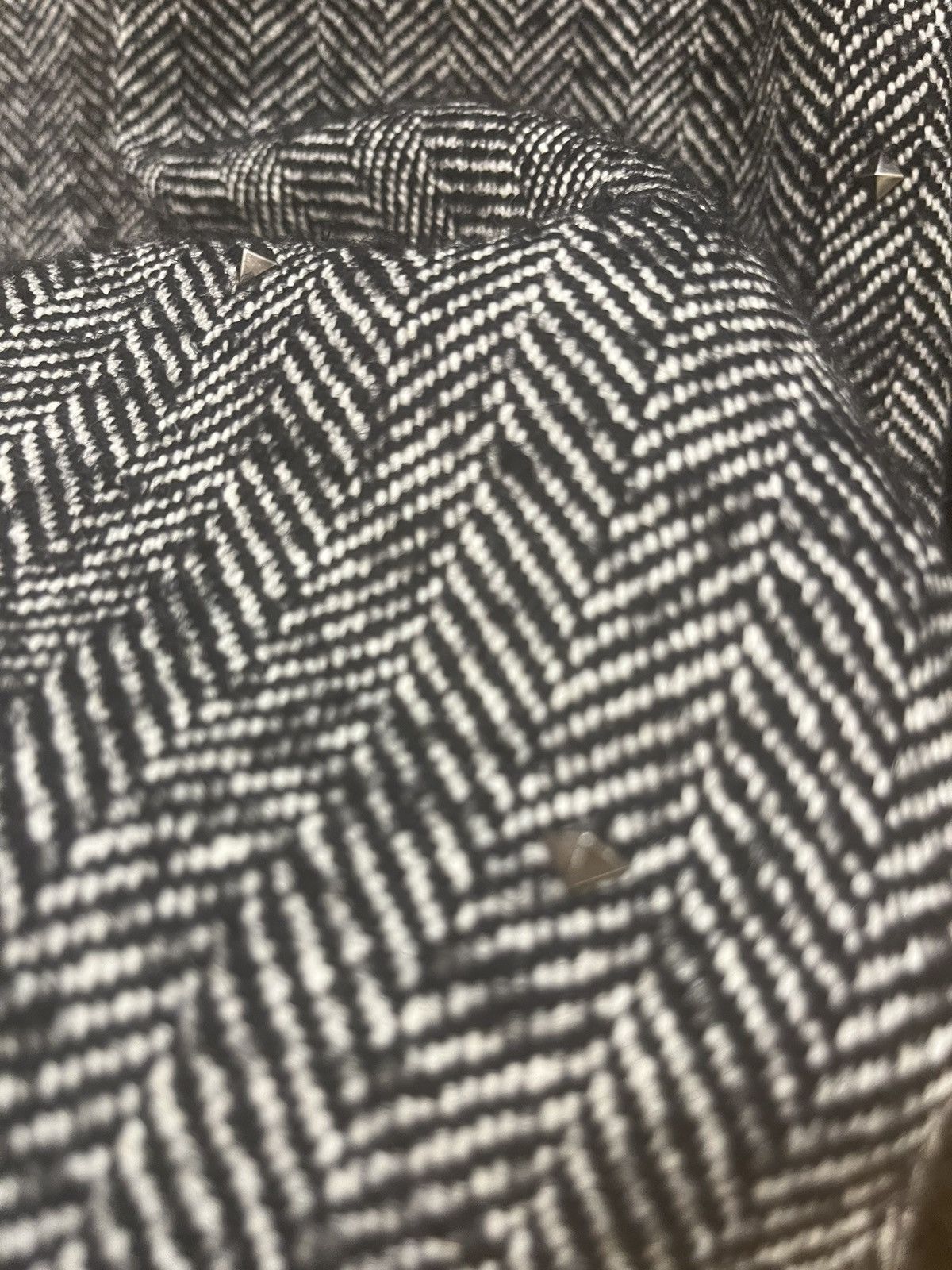 Valentino Valentino Garavani Herringbone single-breasted Coat size 44 Size US S / EU 44-46 / 1 - 16 Thumbnail