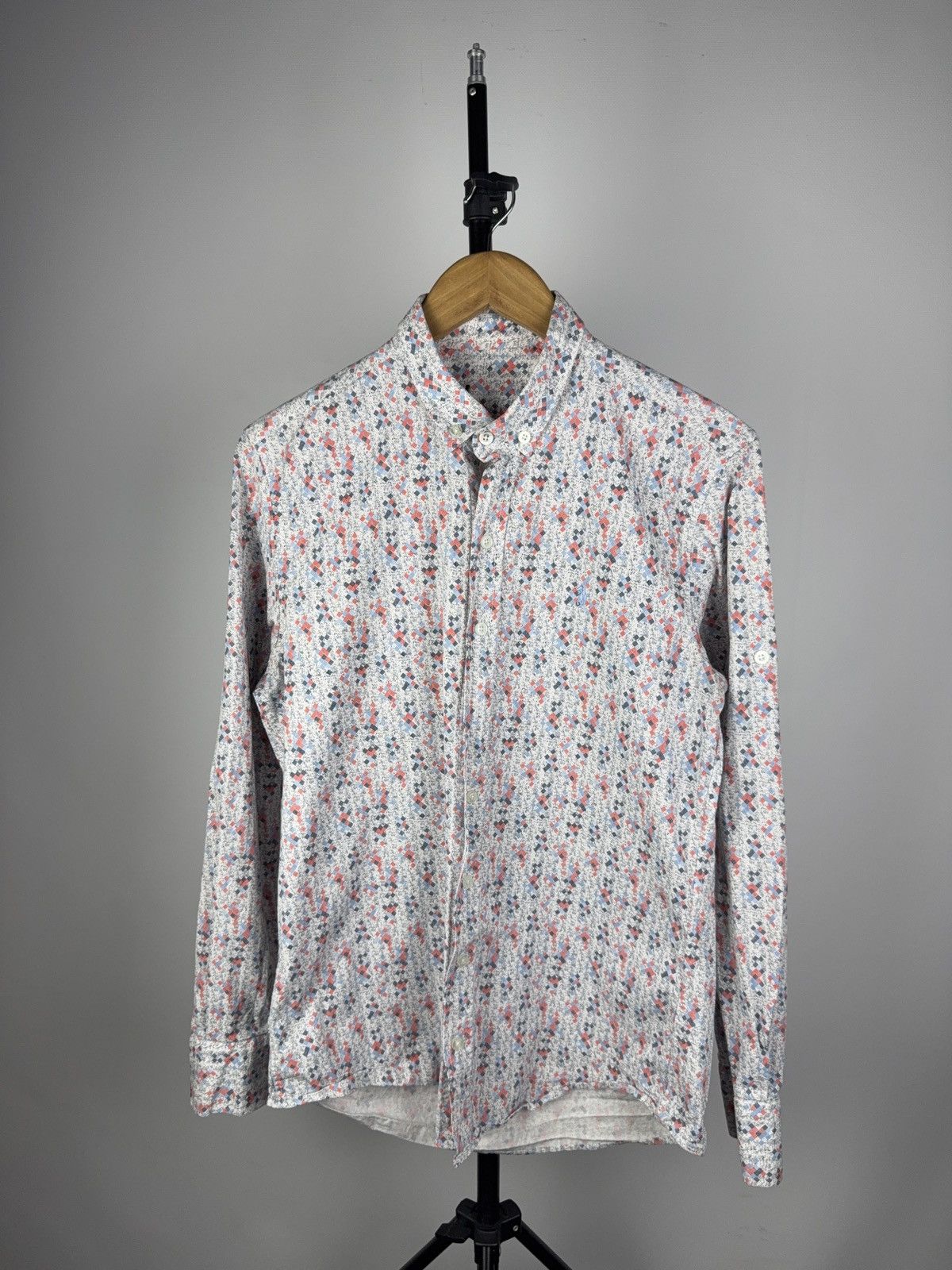 Polo Ralph Lauren Vintage 00s Monogram Print Polo Ralph Lauren PRL Shirt Size US M / EU 48-50 / 2 - 1 Thumbnail