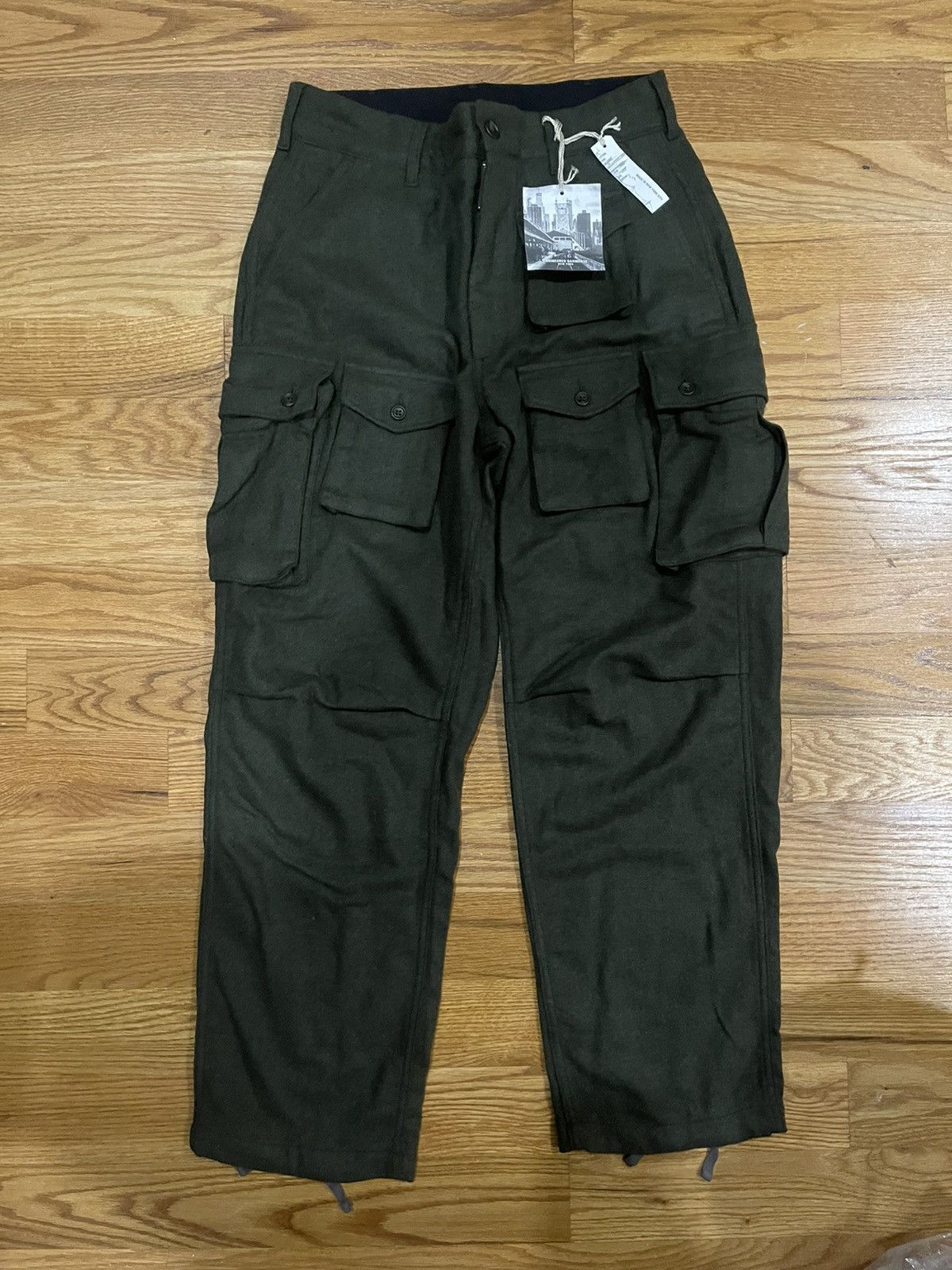 Engineered Garments FA Pant FW20 Black 8W Corduroy | Grailed