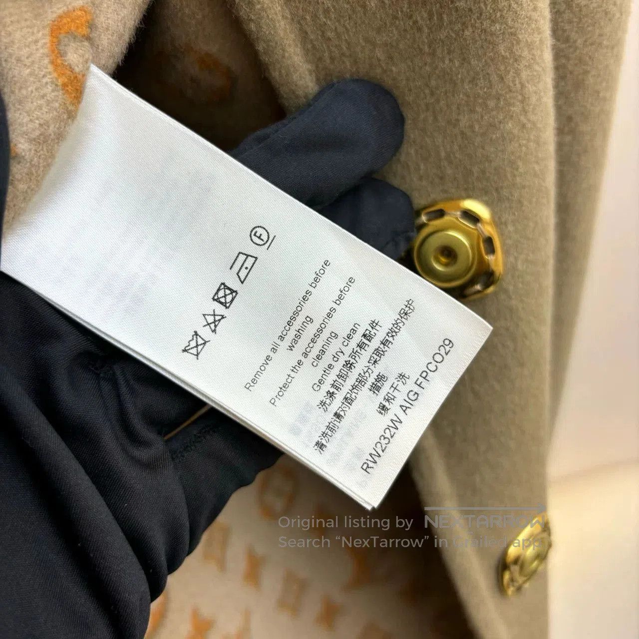 Louis Vuitton Louis Vuitton FW23 Detachable Collar Coat. Size M / US 6-8 / IT 42-44 - 6 Thumbnail