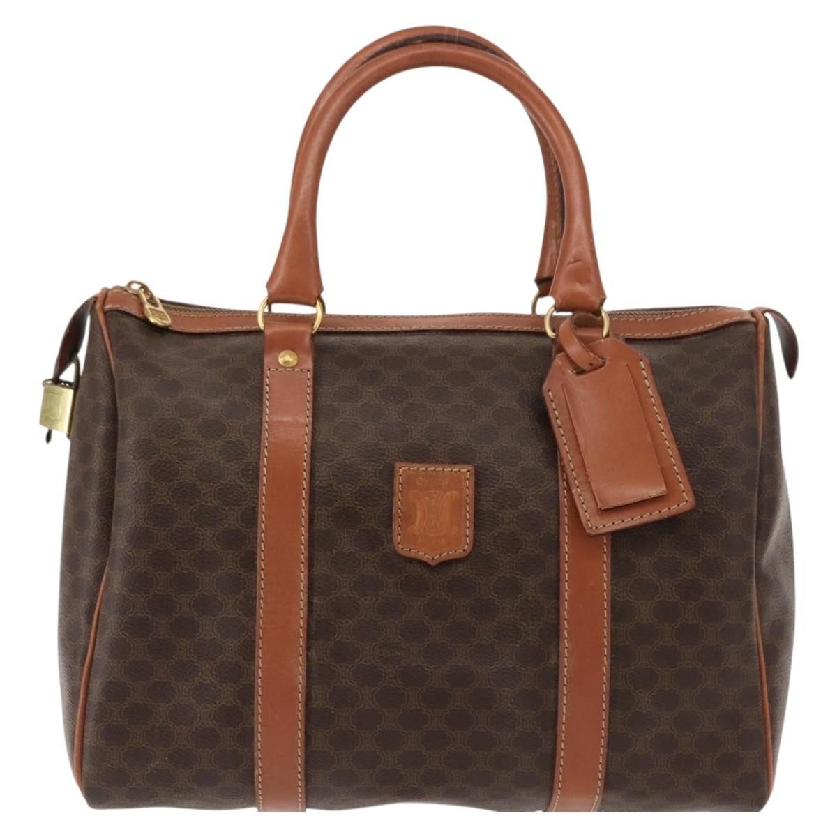 Celine Celine Macadam Handbag Macadam with leather Size ONE SIZE - 1 Thumbnail