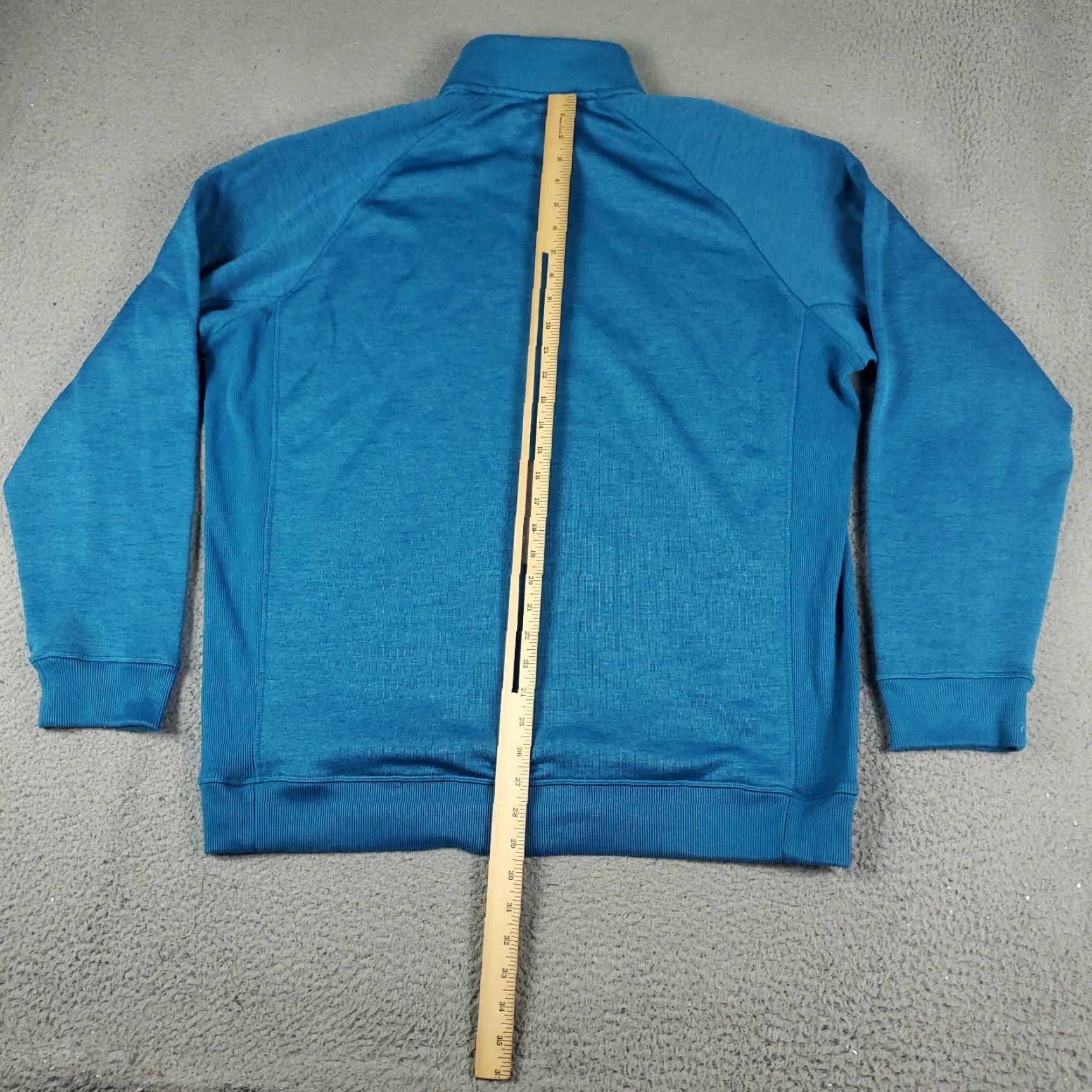 Under Armour Under Armour Sweater Pullover 1/4 Zip Mens 2XL Blue Knit Mock Neck Quick-Ship 1/4 Zip Up Sweatshirt Size US XXL / EU 58 / 5 - 5 Thumbnail