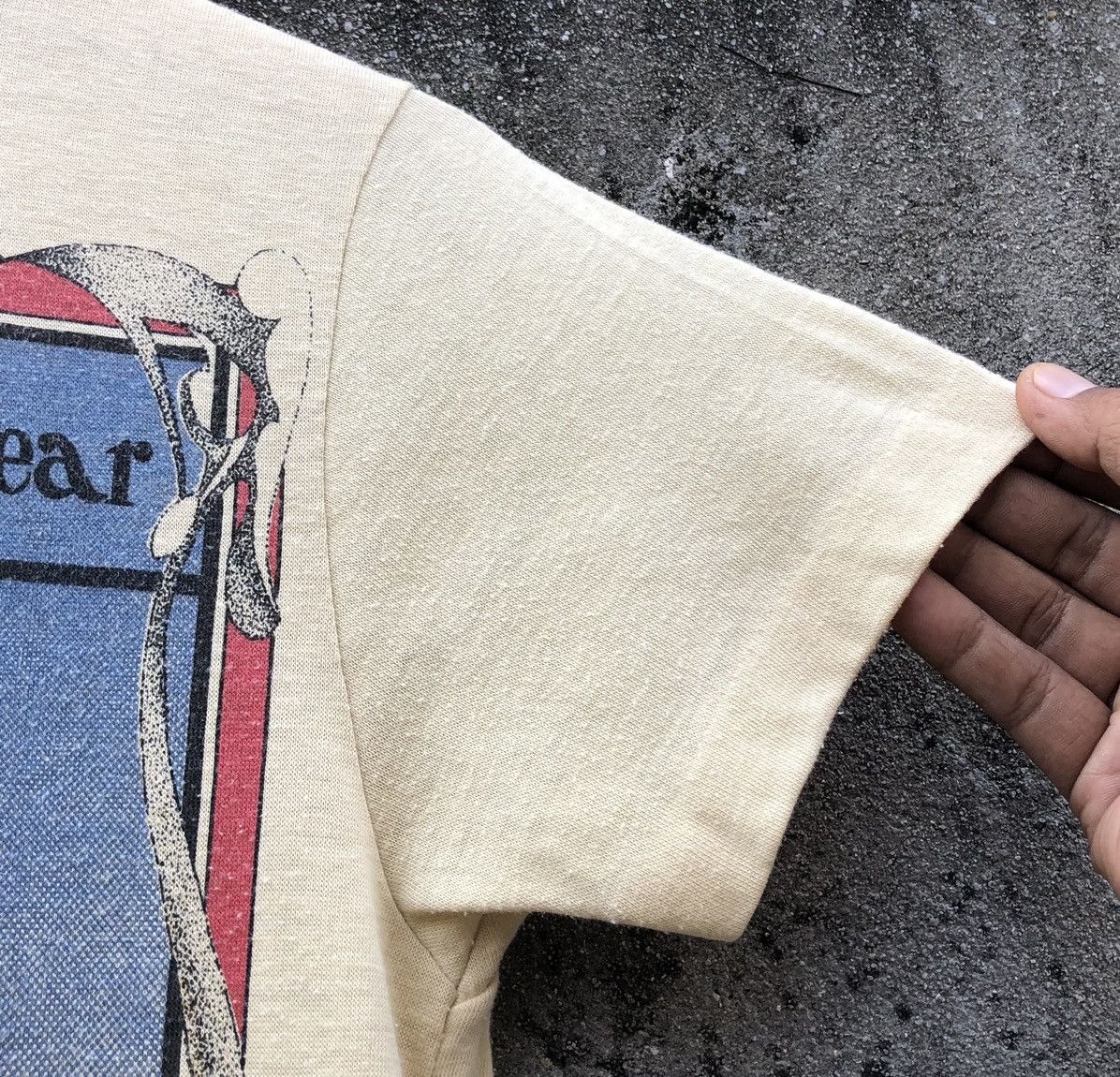 Levi's Vtg 70s Levis Fullprint Copper Riveted Overalls Tshirt Usa🇺🇸 Size US S / EU 44-46 / 1 - 11 Thumbnail