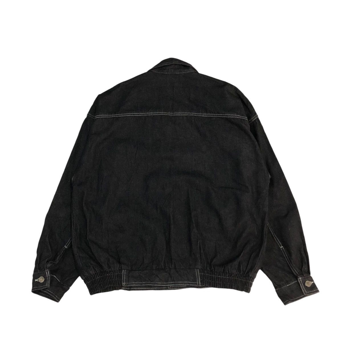 Japanese Brand 🔥VINTAGE CHORE BOMBER JACKET BORDER CARWIN ISSEY MIYAKE Size US M / EU 48-50 / 2 - 2 Thumbnail