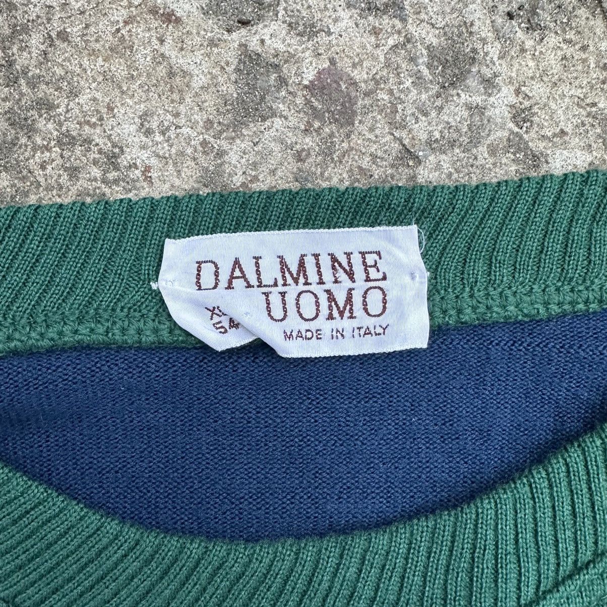 Dalmine × Vintage VTG Dalmine Uomo Geometric Coloured Patterns Sweater Lana Size US XL / EU 56 / 4 - 7 Thumbnail