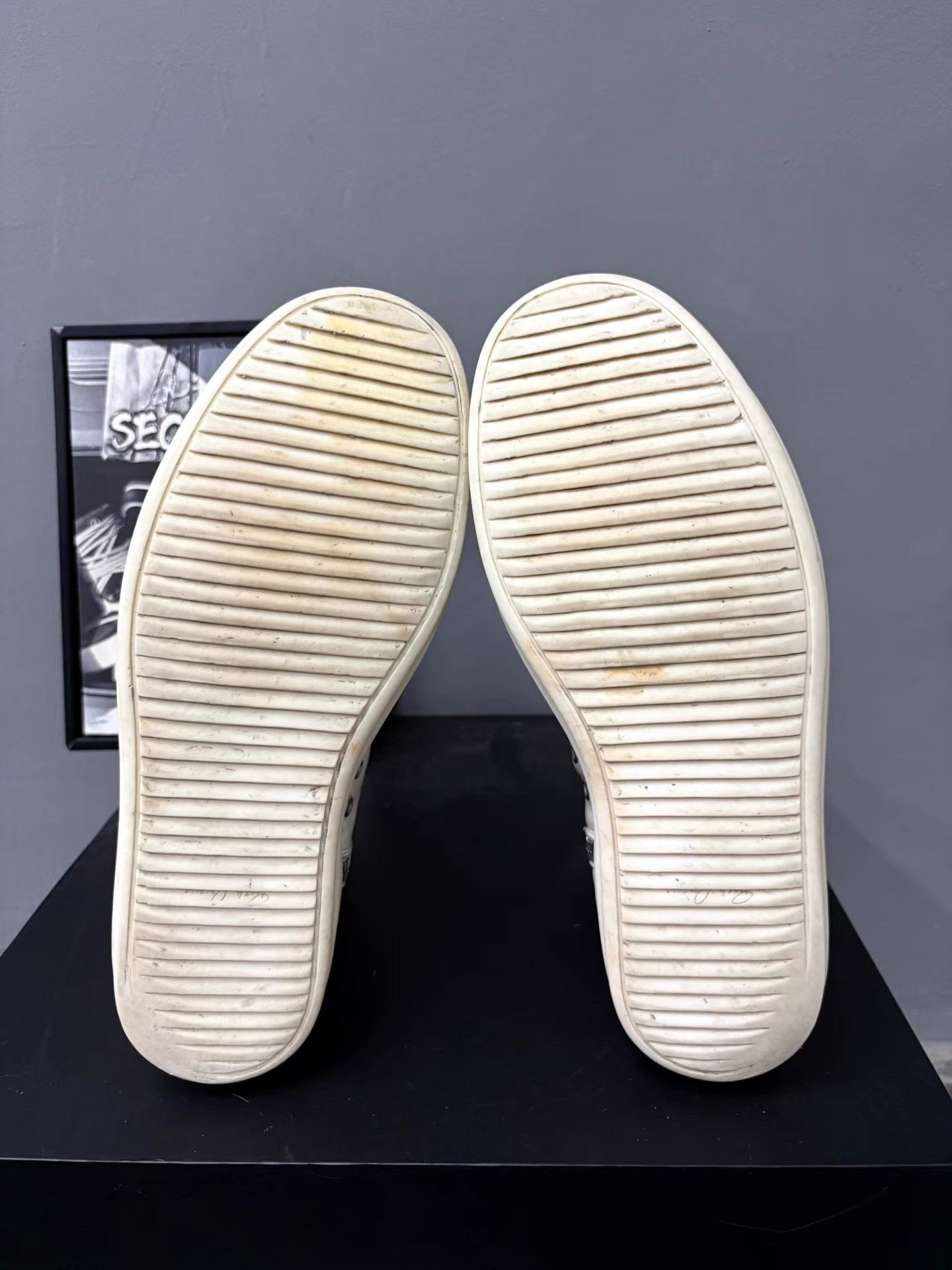 Rick Owens Rick Owens Mainline 24SS Wide-Lace High-Top Sneakers K34 Size US 10 / EU 43 - 8 Thumbnail