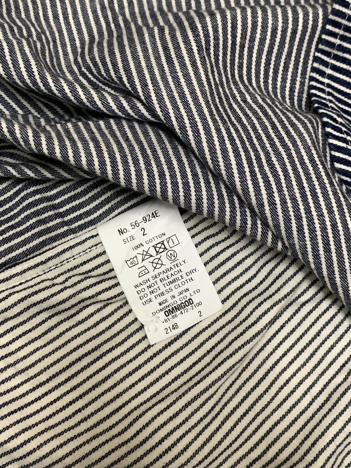 OMNIGOD Omnigod Hickory Shirt Japan Size XS / US 0-2 / IT 36-38 - 7 Thumbnail
