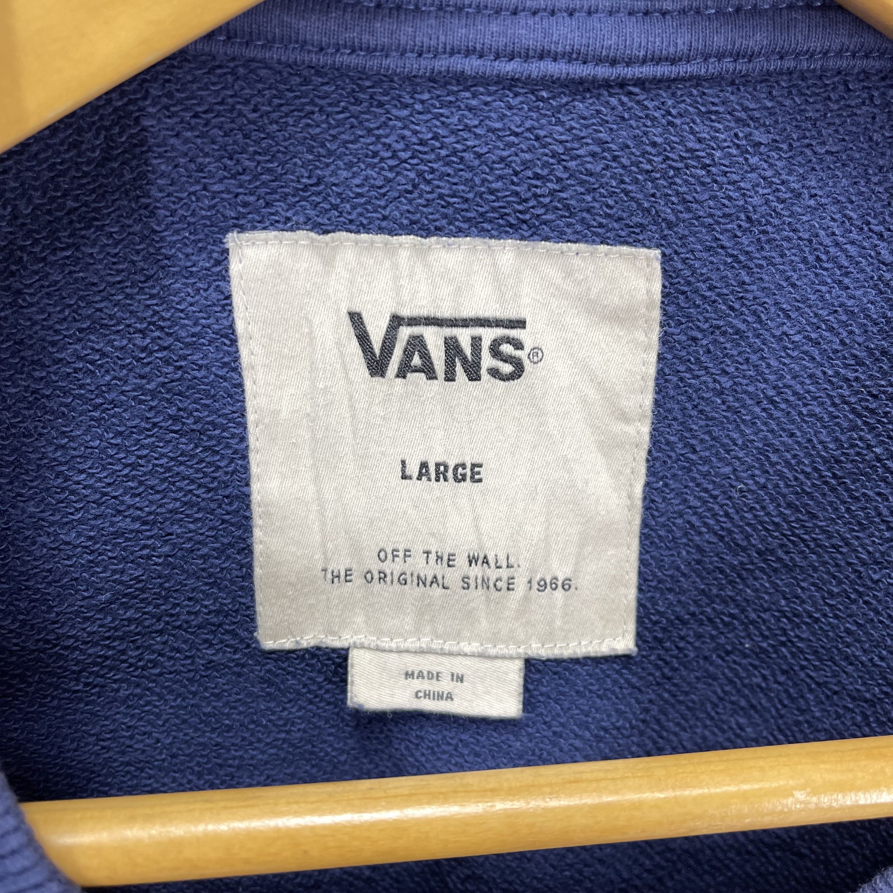 Vans VANS Crew Neck Sweatshirt Rare Design #1420/AW Size US L / EU 52-54 / 3 - 6 Thumbnail