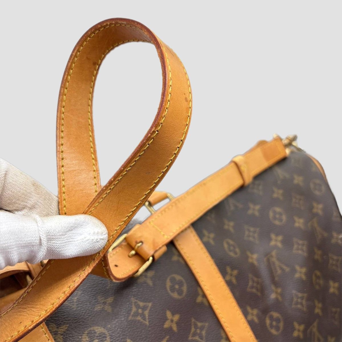 Louis Vuitton Louis Vuitton Keepall 60 Bandouliere Bag Size ONE SIZE - 15 Thumbnail