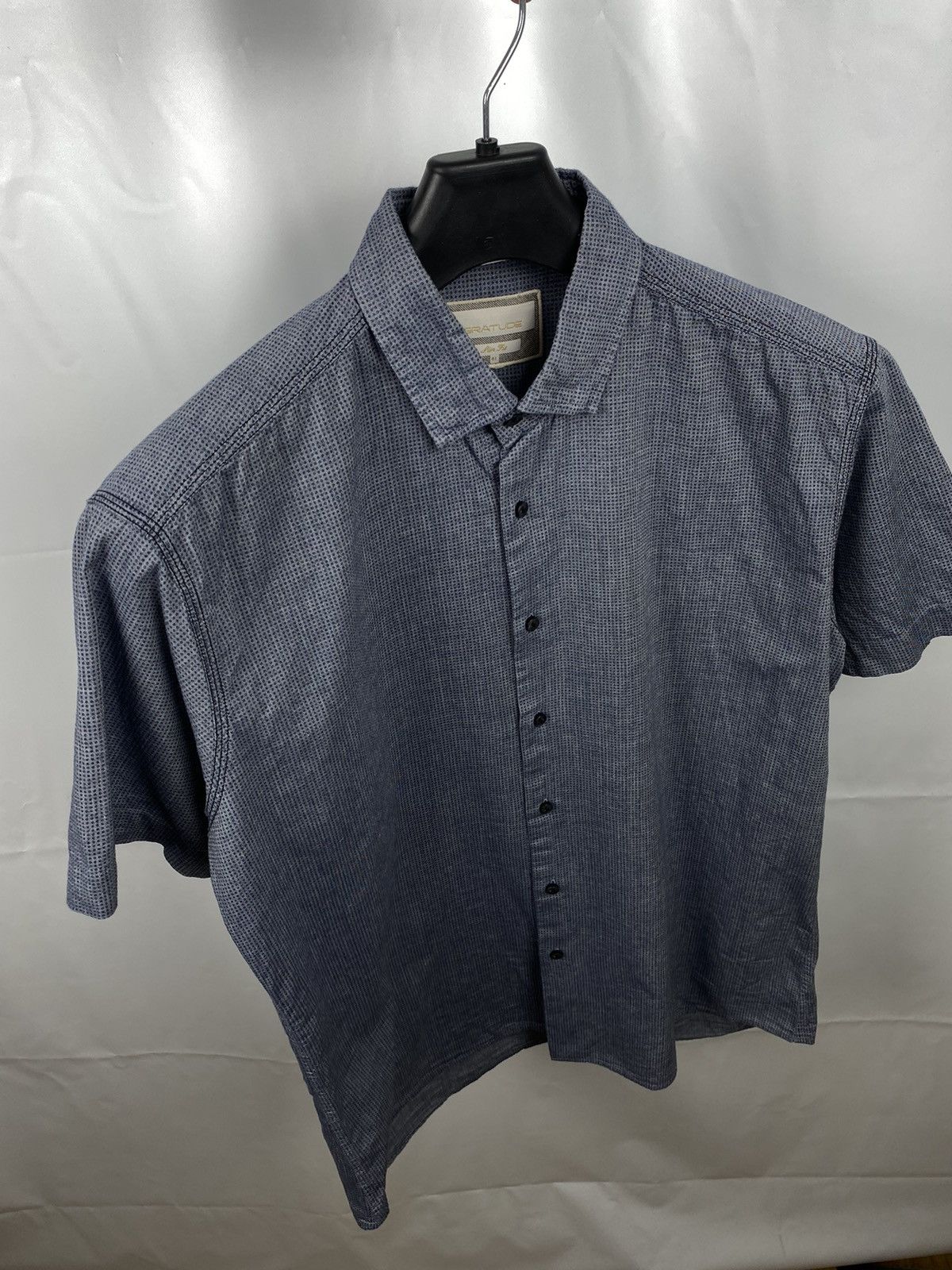 Other Gratude Made In Italy Men Shirt Short Sleeve size 41 Size US L / EU 52-54 / 3 - 5 Thumbnail