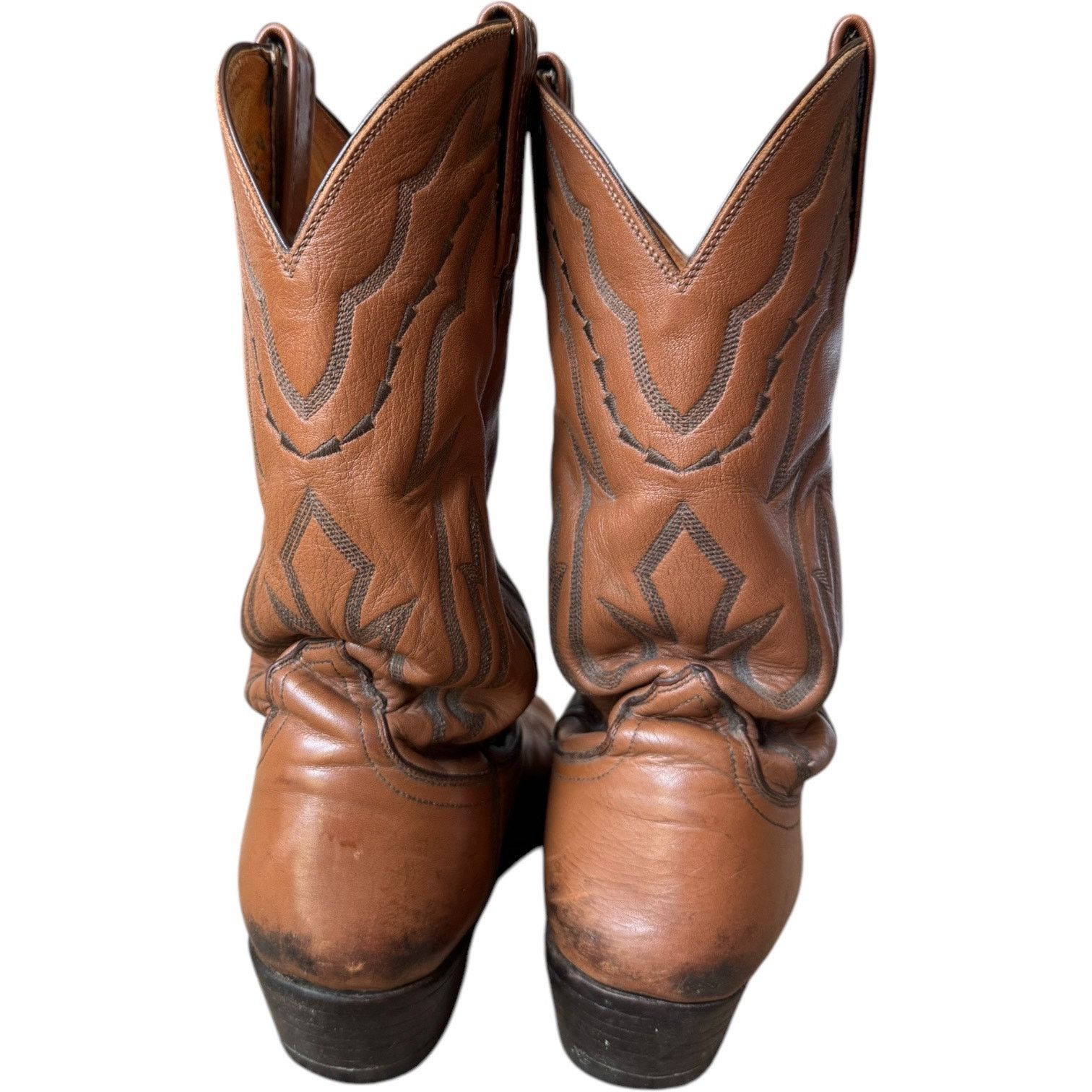 Lucchese Lucchese 2000 Harrison Brown Cowhide Leather Cowboy Boots 9D Size US 9 / EU 42 - 8 Thumbnail