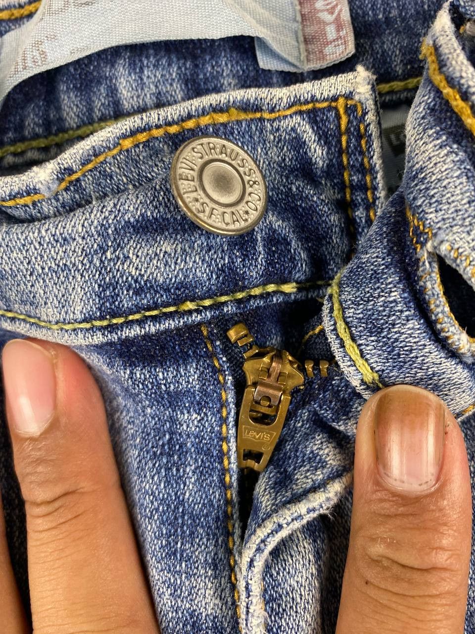 Levi's vintage levis 515 bootcut flare denim nice design Size 32" / US 10 / IT 46 - 11 Thumbnail