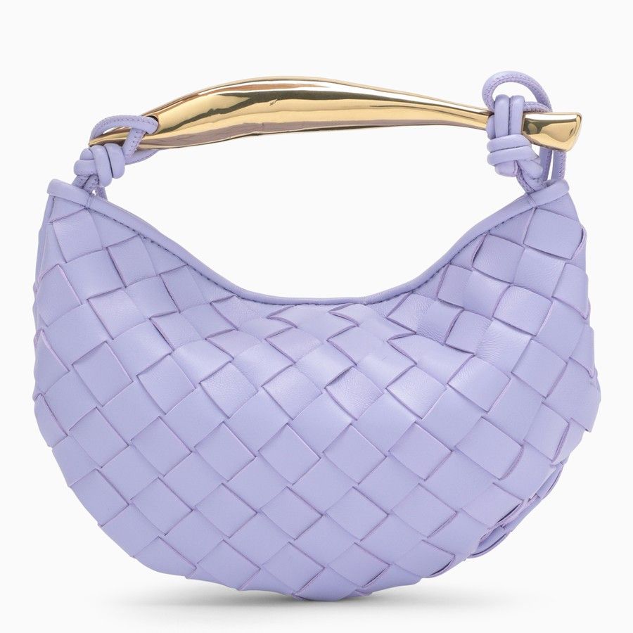 Bottega Veneta o1d2blof0824 Size: OS / Mini Handbag in Purple Size ONE SIZE - 3 Thumbnail