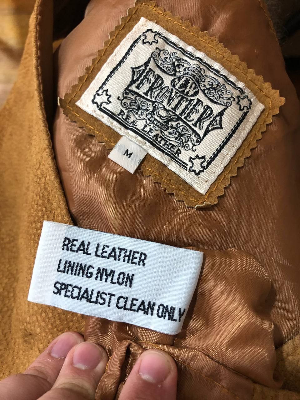 Genuine Leather NEW FRONTIER LEATHER VEST JACKET VINTAGE SIZE M Size US M / EU 48-50 / 2 - 8 Thumbnail
