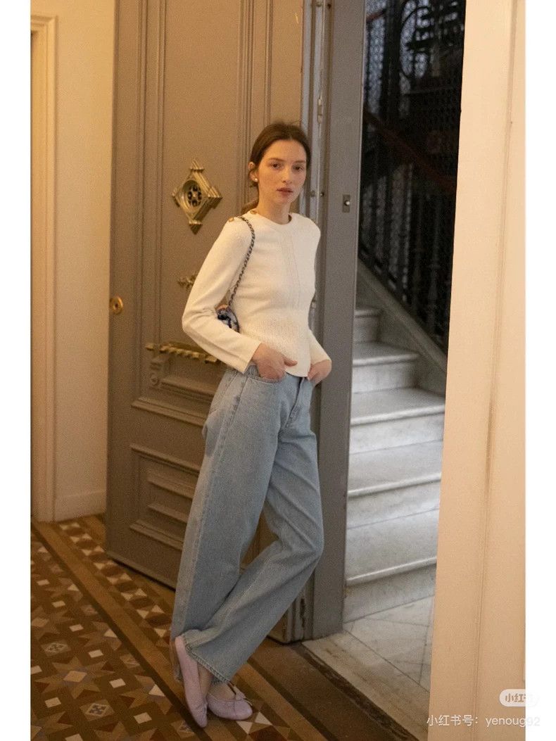 Chanel Chanel 23c cream white retro long sleeves Size XXS / US 00 / IT 34 - 5 Thumbnail