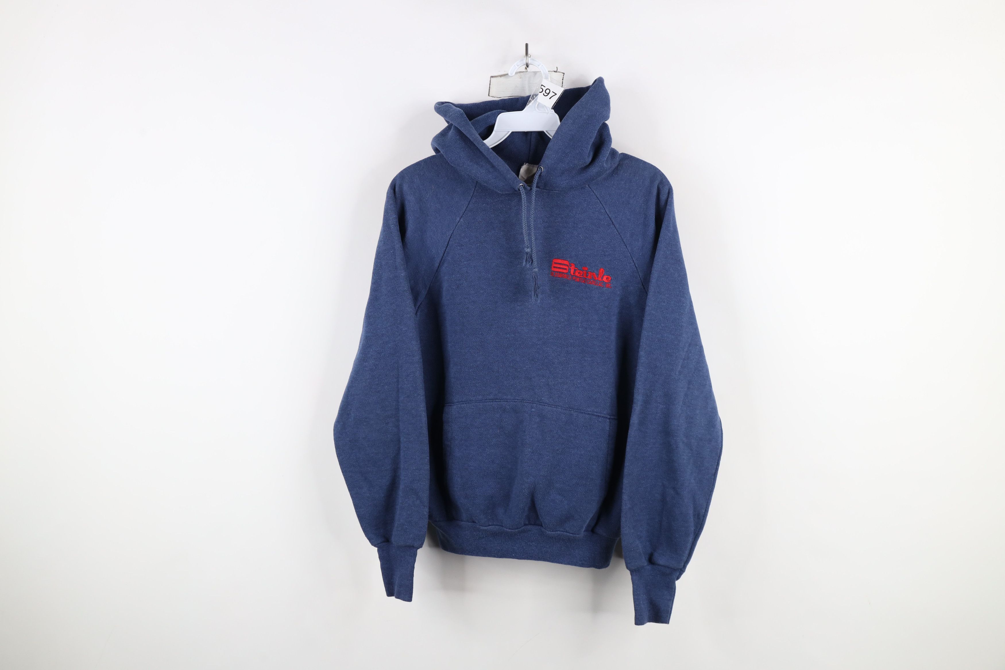 Vintage Vintage 70s 80s Oldsmobile Cadillac Car Hoodie Blue USA Size US M / EU 48-50 / 2 - 1 Thumbnail