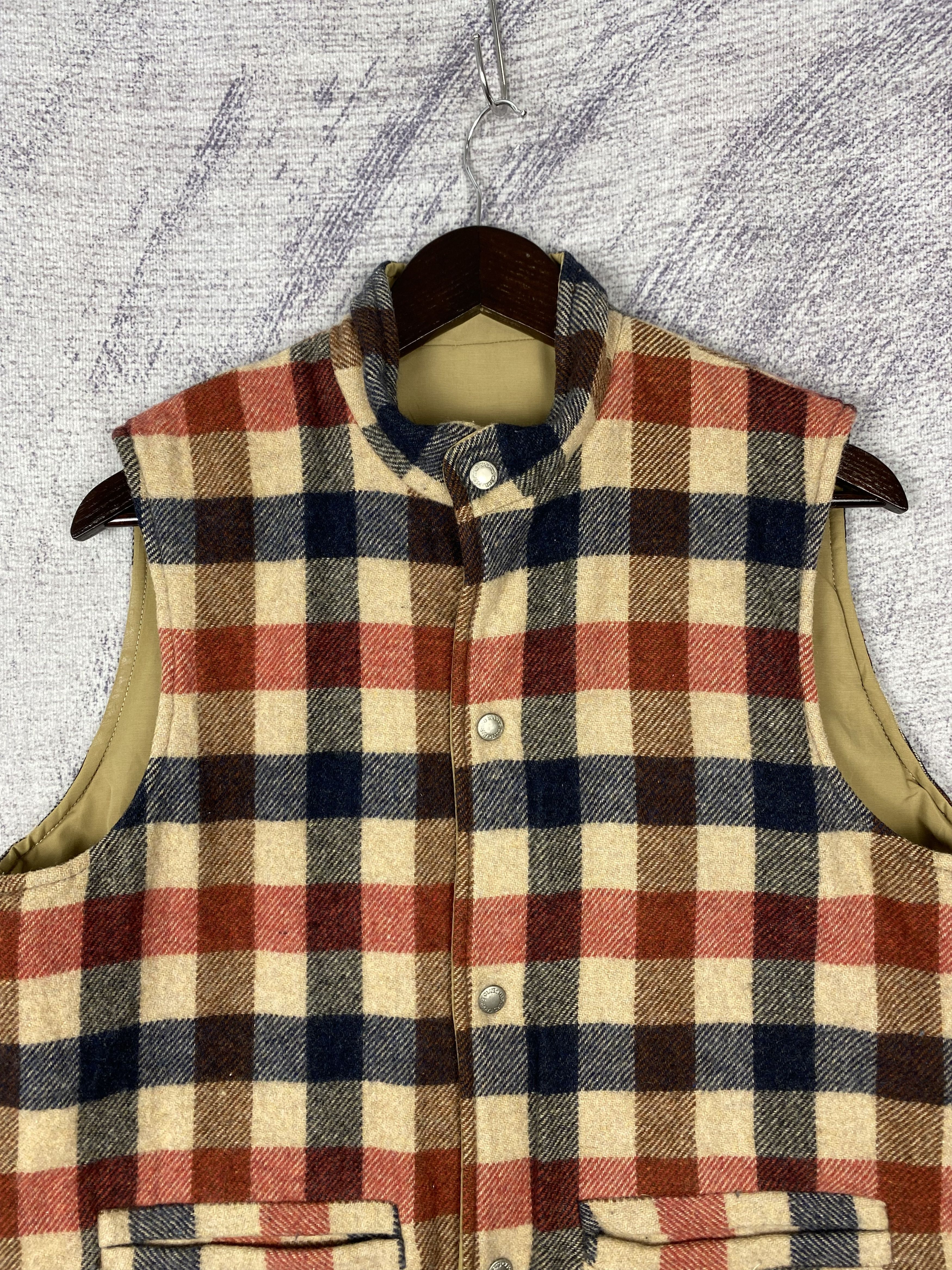 Vintage Vintage Harvard Reversible Button Up vests Size US L / EU 52-54 / 3 - 2 Thumbnail