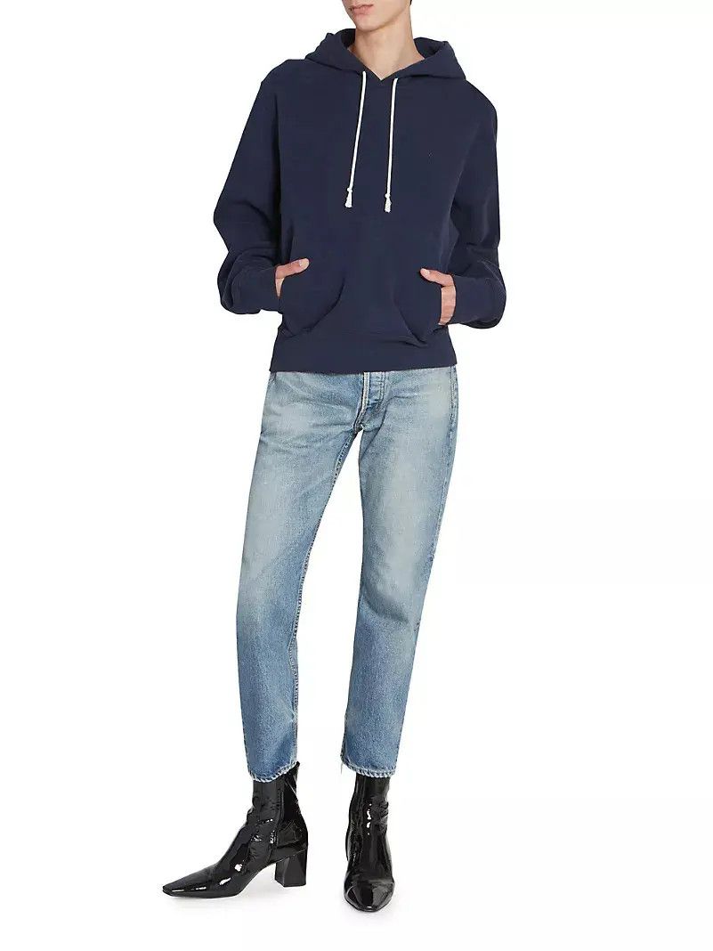 Saint Laurent Paris o1s1wg110625 Cassandre Sweatshirt & Hoodie in Blue Size US XXL / EU 58 / 5 - 3 Thumbnail
