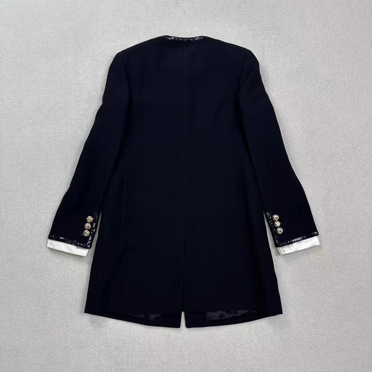Miu Miu MIU MIU New Sequined Midi Coat 40 Size M / US 6-8 / IT 42-44 - 2 Thumbnail