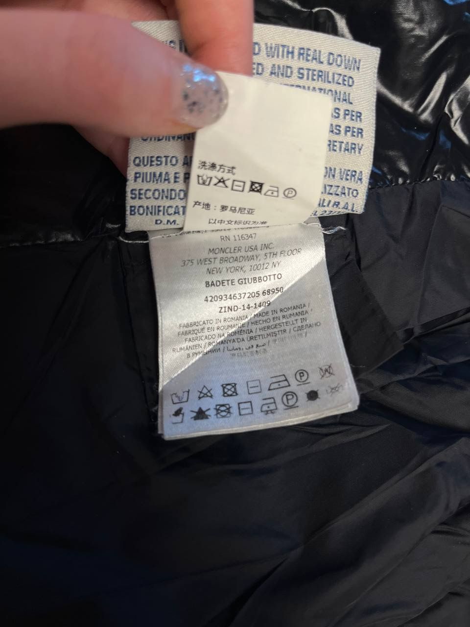 Moncler Moncler badete black hooded puffer jacket Size XS / US 0-2 / IT 36-38 - 11 Thumbnail