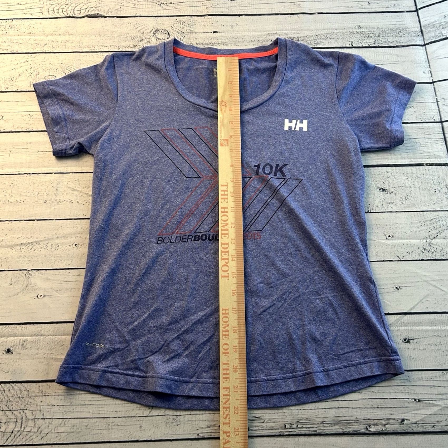 Helly Hansen Helly Hansen Bolder Boulder 2015 Short Sleeve T-Shirt Women S Purple Athletic Shirt Womens Short Sleeve T Shirt 2015 Boulder Size S / US 4 / IT 40 - 3 Thumbnail