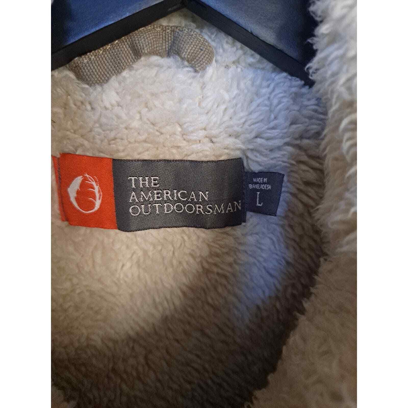 Other The American Outdoorsman Canvas Sherpa Lined Zip Up Vest Siz Size US L / EU 52-54 / 3 - 3 Thumbnail