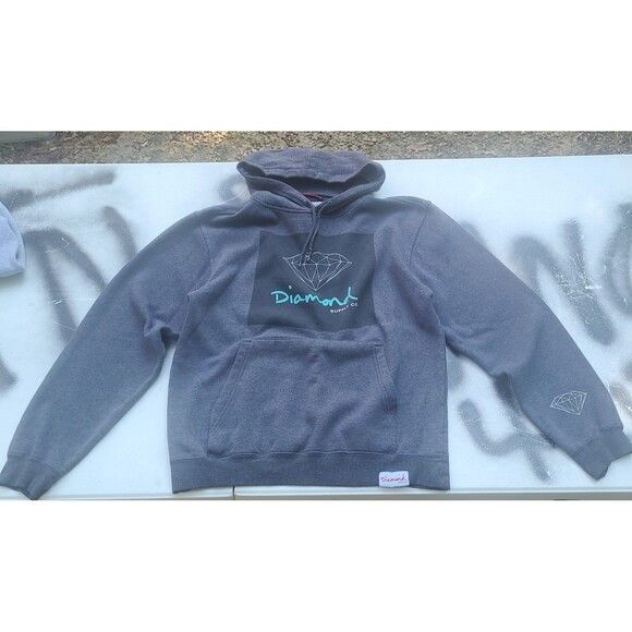 Diamond Supply Co. Vintage Diamond Supply Co Hoodie y2k skate Size US M / EU 48-50 / 2 - 2 Thumbnail