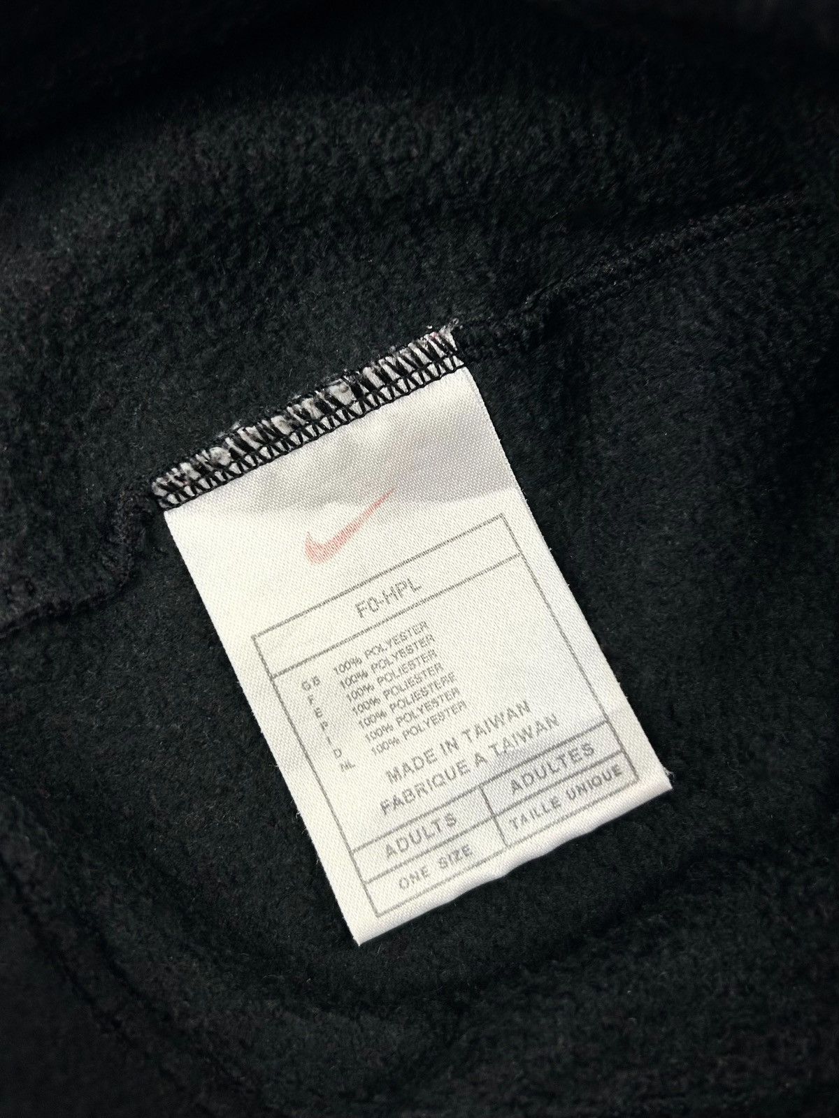 Japanese Brand × Nike × Vintage Vintage Nike Fleece Hat Beanie Y2K Size ONE SIZE - 5 Thumbnail