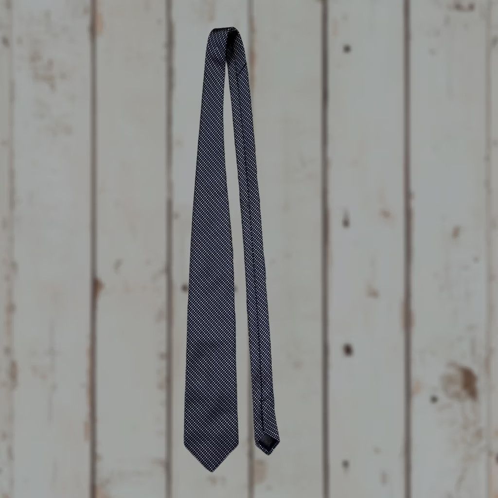 Brooks Brothers Brooks Brothers Tie Mens One Size Blue Geometric Woven Silk Classic 57"-60" Neckwear Size ONE SIZE - 1 Thumbnail