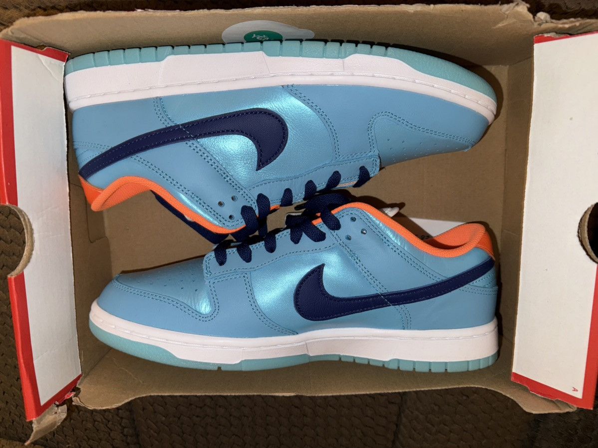 Nike Nike Dunk Low SE “Baltic Blue/Total Orange” NEW! box-no lid Size US 9.5 / EU 42-43 - 4 Thumbnail