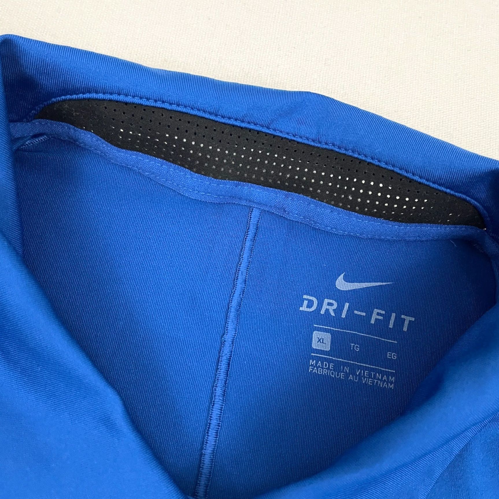 Nike Nike Tiger Woods Polo Shirt Mens XL Blue Striped Active Golf Performance Preppy Size US XL / EU 56 / 4 - 5 Thumbnail