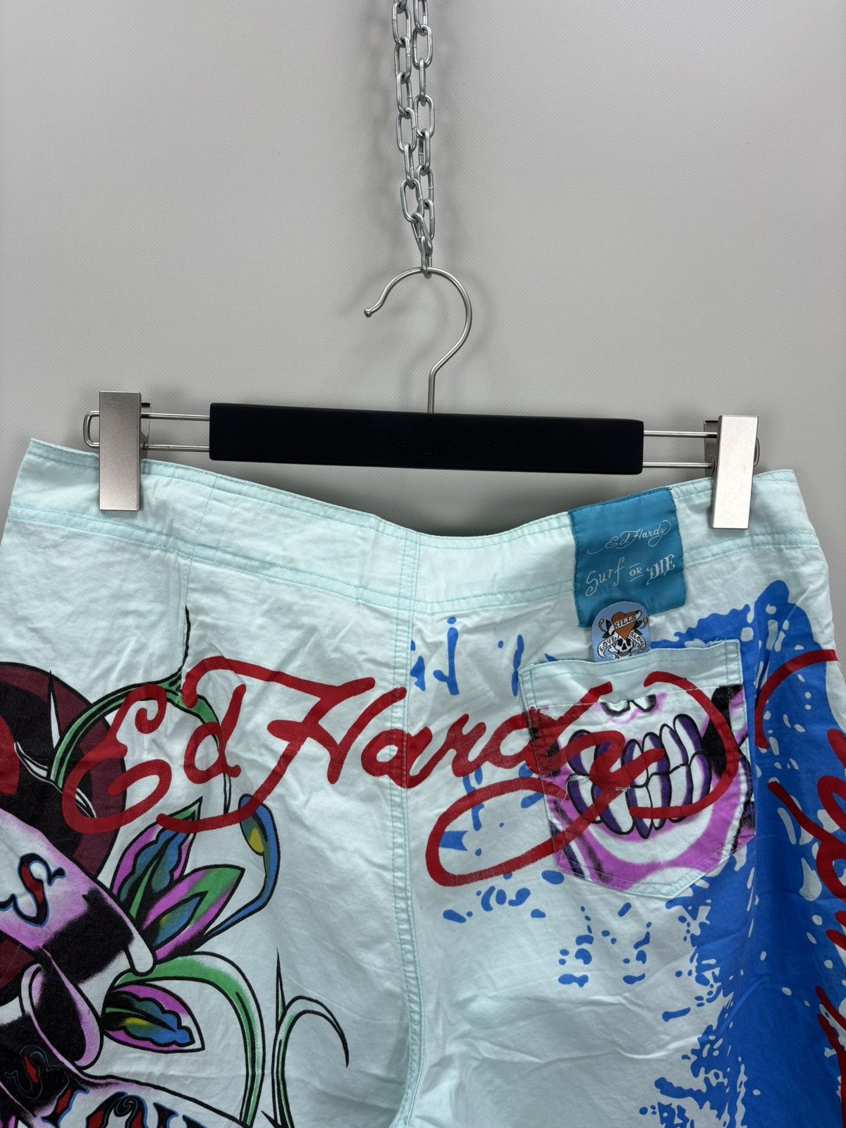 Ed Hardy Mens shorts Ed Hardy Size XL Color Multicolor Size US 35 - 10 Thumbnail