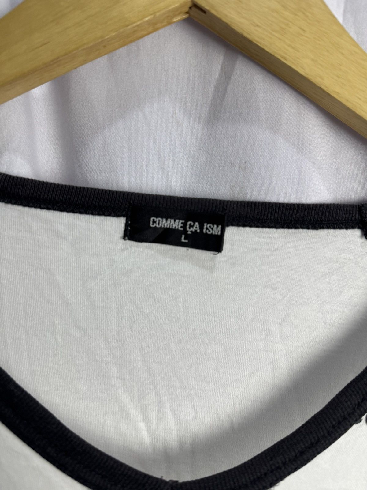 If Six Was Nine Japanese Comme Ca Ism Necklace Poem Long Sleeve Size US L / EU 52-54 / 3 - 6 Thumbnail
