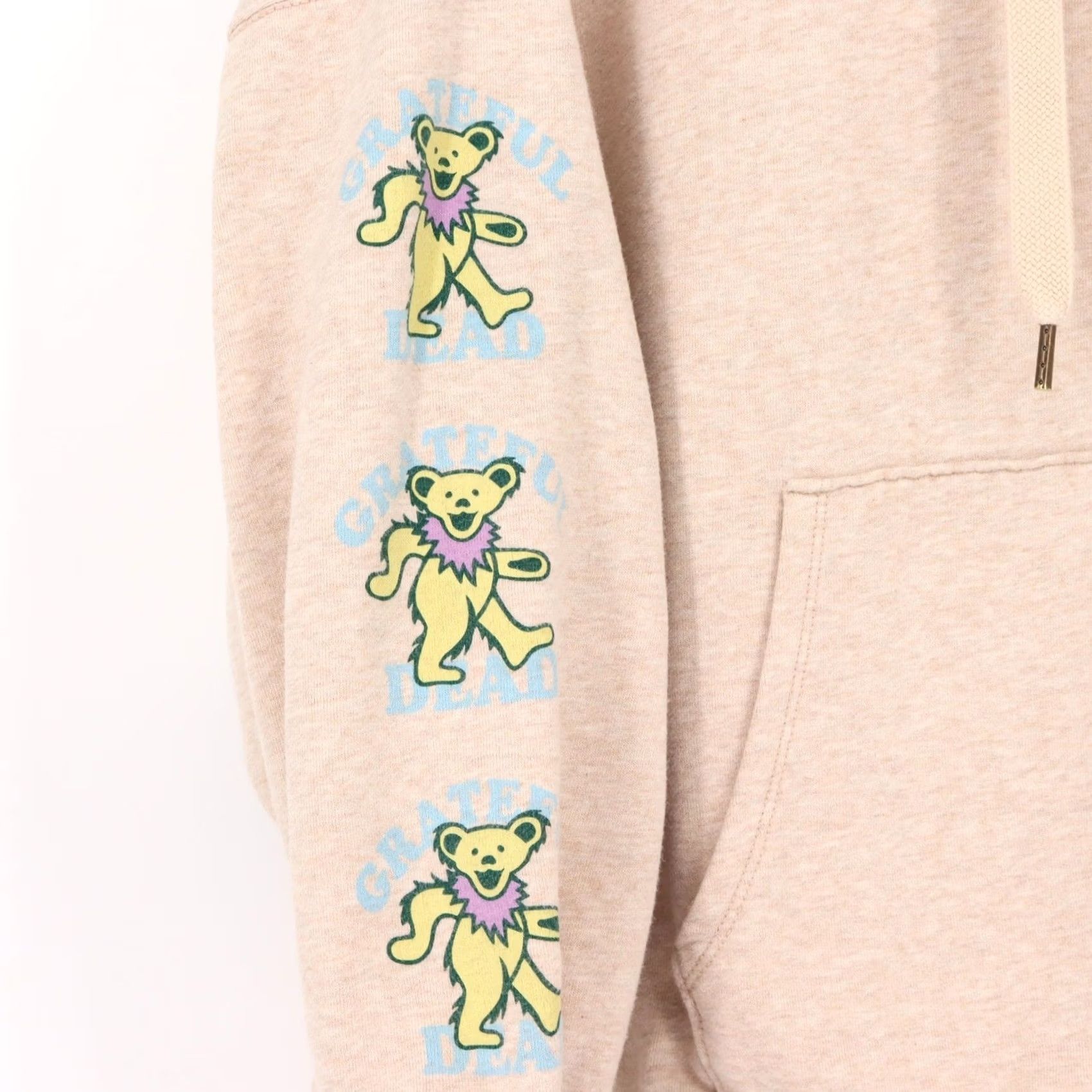 American Eagle Outfitters American Eagle Grateful Dead Hoodie Size L Oversized Sweatshirt Beige Size L / US 10 / IT 46 - 5 Thumbnail