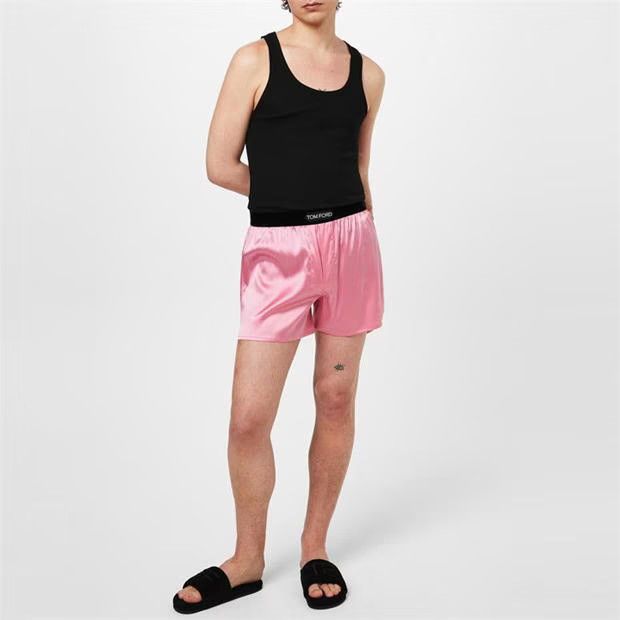 Tom Ford o1g2r1mq0724 Size: 38 / Silk Boxers in Rose Pink Size 38 - 3 Thumbnail