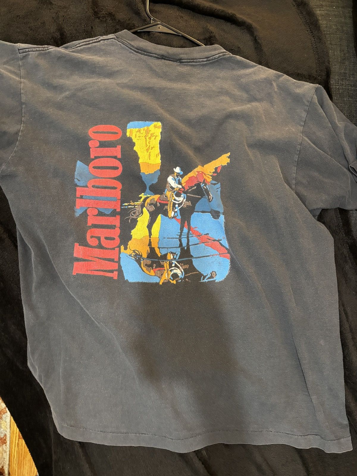 Vintage Delta X Vintage Marlboro Sport single Stitch pocket T shirt Size US XL / EU 56 / 4 - 1 Thumbnail