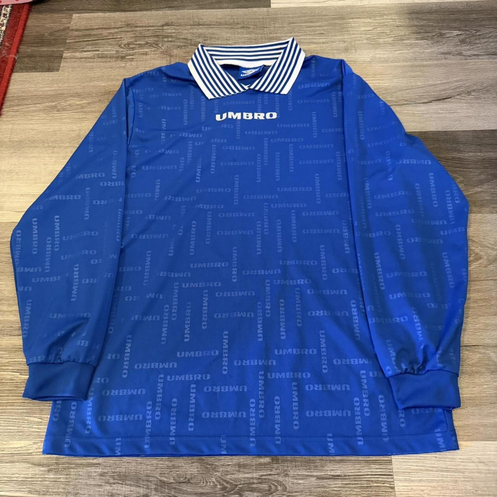 Umbro Vintage Umbro long sleeve soccer goalie jersey 90s XL Size US XL / EU 56 / 4 - 2 Thumbnail