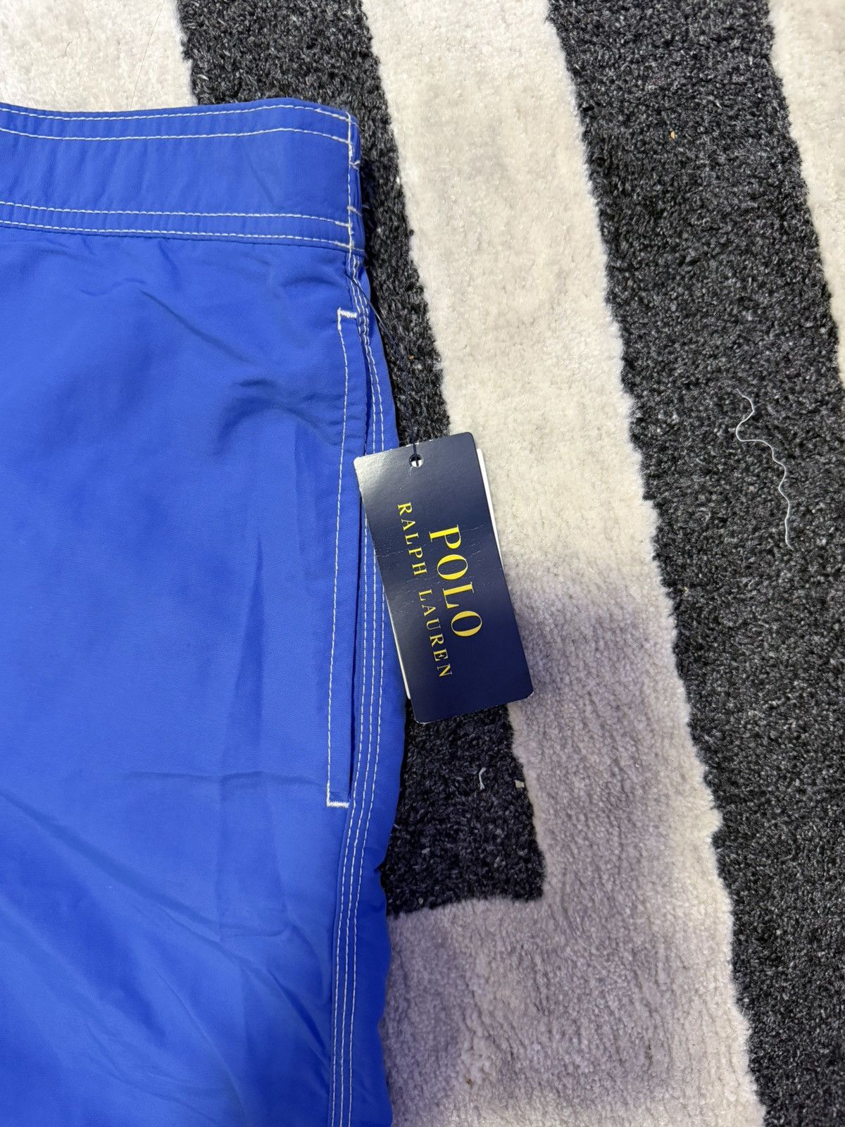 Polo Ralph Lauren Polo Ralph Lauren Blue Traveler Swim Trunks Size US 32 / EU 48 - 3 Thumbnail